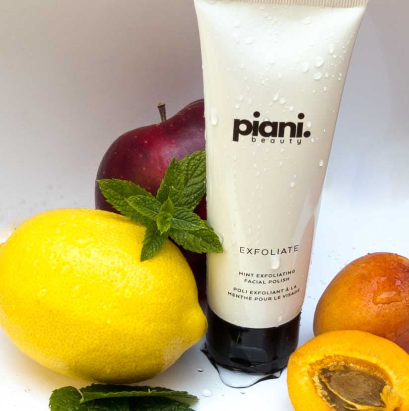 Mint Facial Polish Exfoliate piani.