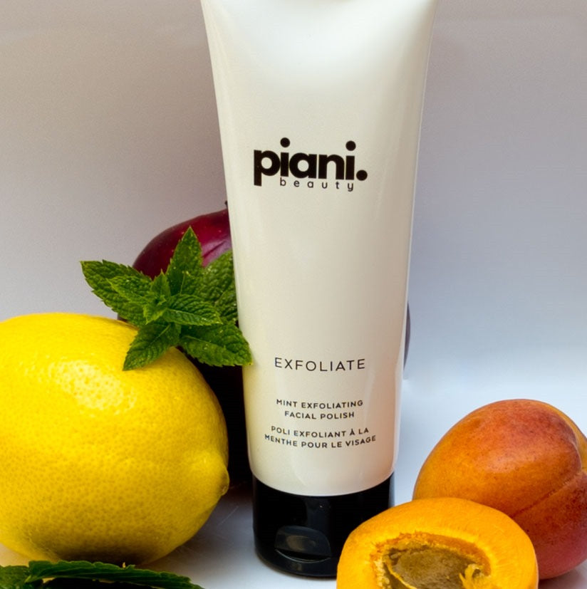 Mint Facial Polish Exfoliate piani.