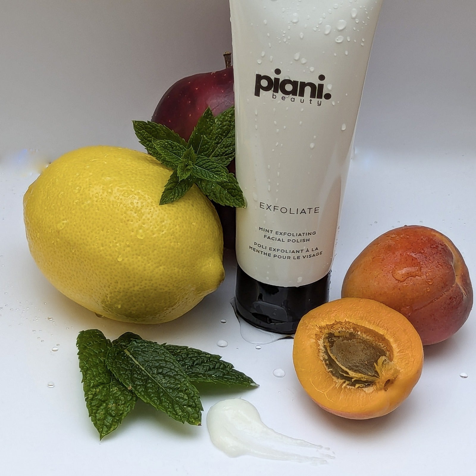 Mint Facial Polish Exfoliate piani.