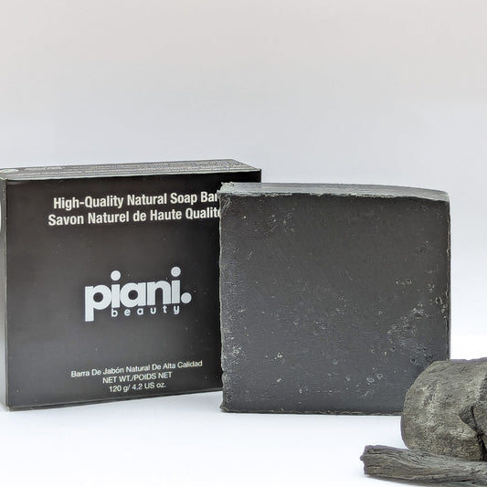 Natural Charcoal Soap piani.